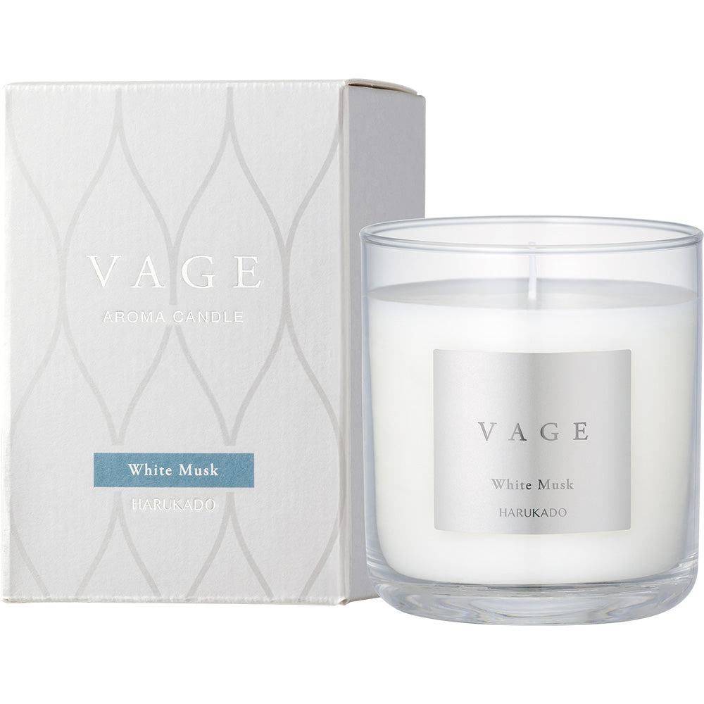 HARUKADO Vage Aroma Candle White Musk