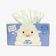 SOFTMATE // ## Boîte de mouchoirs secs Premium Nature (100 pièces)