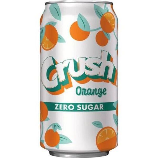 Crush Orange Zero Sugar Soda 355ml