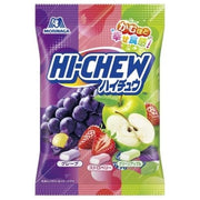 Morinaga Hi Chew Original Assorted Soft Candy Bag (Grape + Strawberry+ Green Apple) 86g