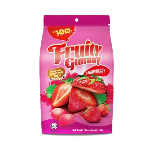Cocoaland Lot 100 Strawberry Gummy 150g