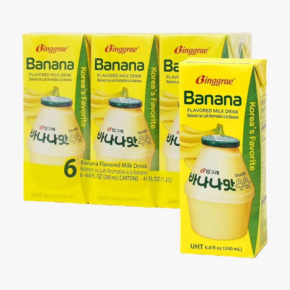 BINGGRAE Banana Milk*6