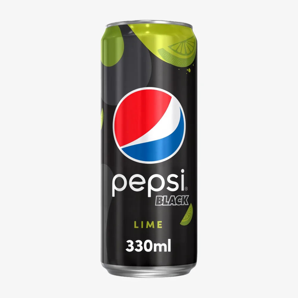 Pepsi Cola Soda Citron Vert 0 Sucre 330 ml