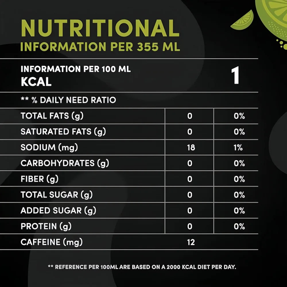 Pepsi Cola Soda Citron Vert 0 Sucre 330 ml