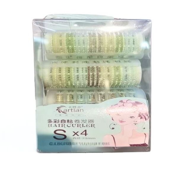 Bigoudis MG Cartlan, taille S, lot de 4