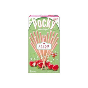 GLICO Pocky-Heartful Cherry 2PCS