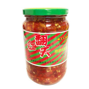 HONGFANTIAN Pickled Chopped Chilli with Garlic 700g