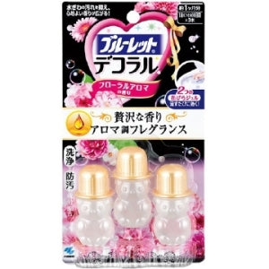 Dekoraru Toilet Bowl Cleaner - Le floral Aroma (3 Single-use Tubes)