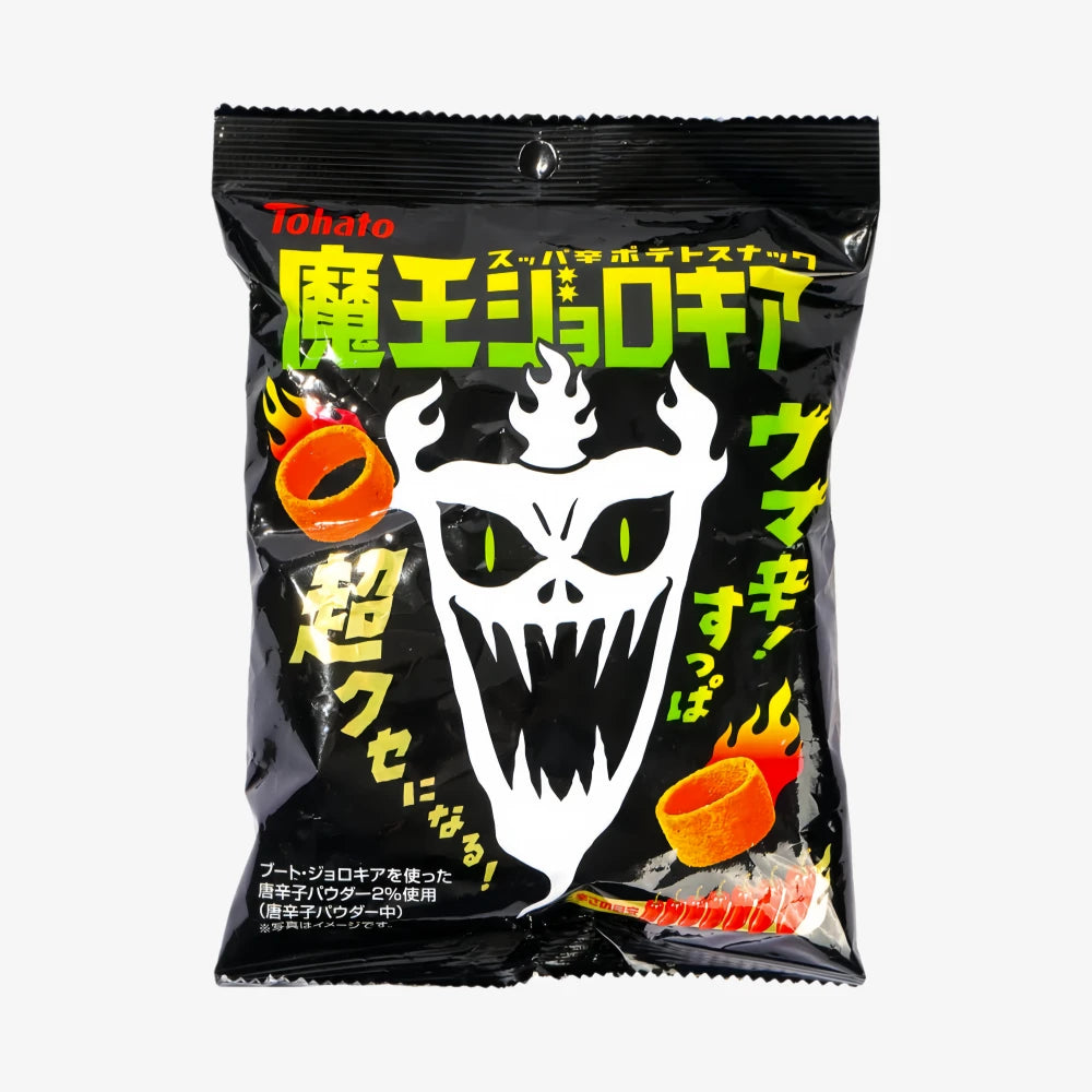 TOHATO Devil Maou Hot Potato Rings 90g