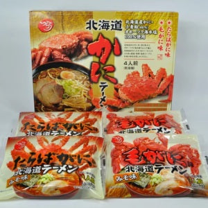 Minamikawa Seimen Icicle Ramen Set (Crab Flavor 4 Servings)