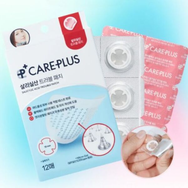 OLIVE YOUNG Care Plus Salicylic Acid Trouble Patch 12pcs
