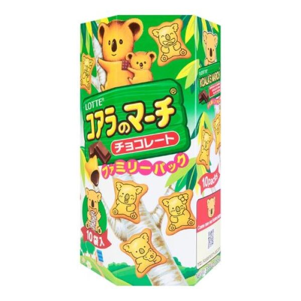 Lotte Koala March Chocolate Biscuits (Family Pack) 195g