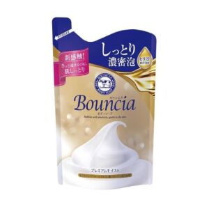 COW BRAND Bouncia Premium Moist Body Soap Refill 340ml