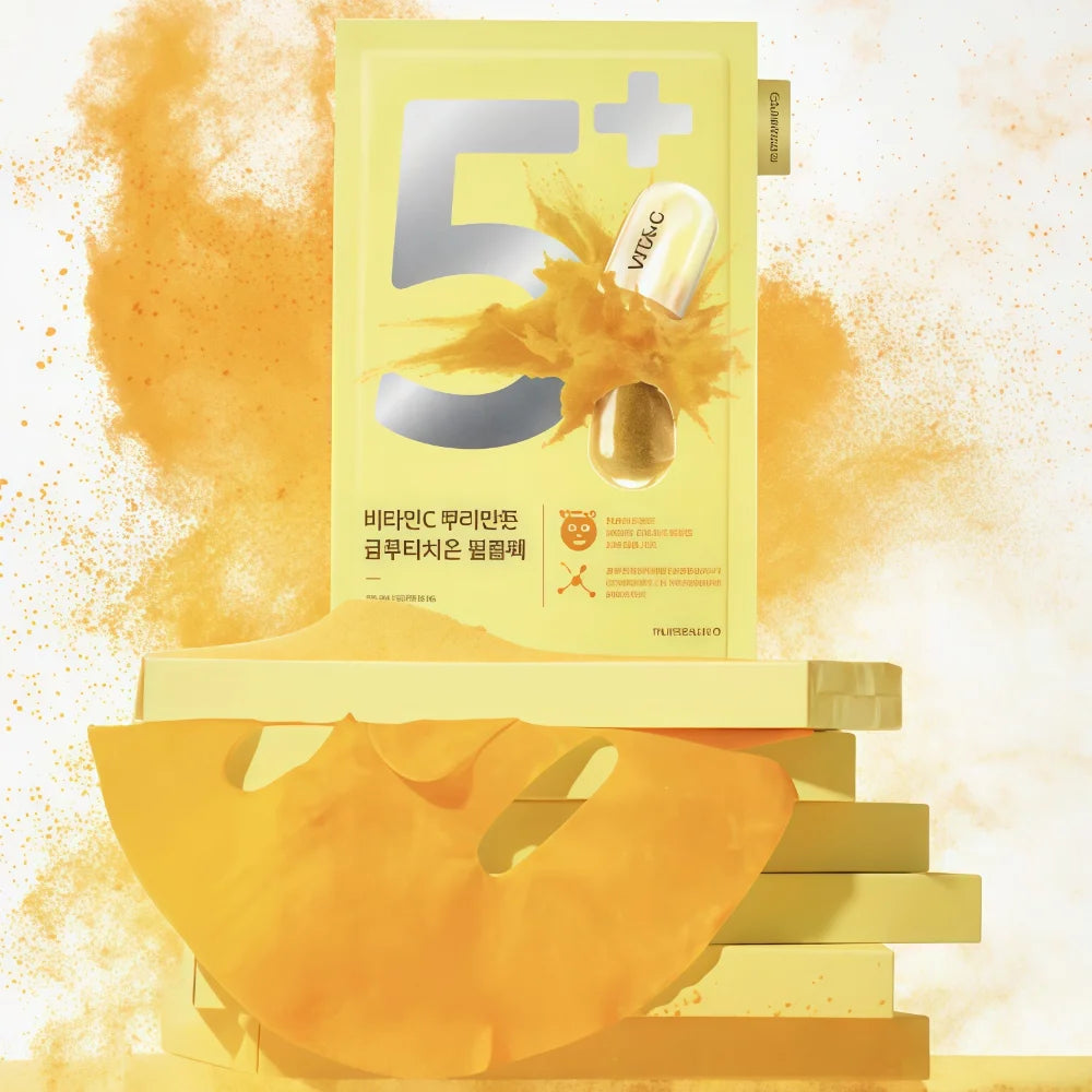 Masque en tissu NUMBUZIN NO. 5 Vitamin Spotlight (4 unités)