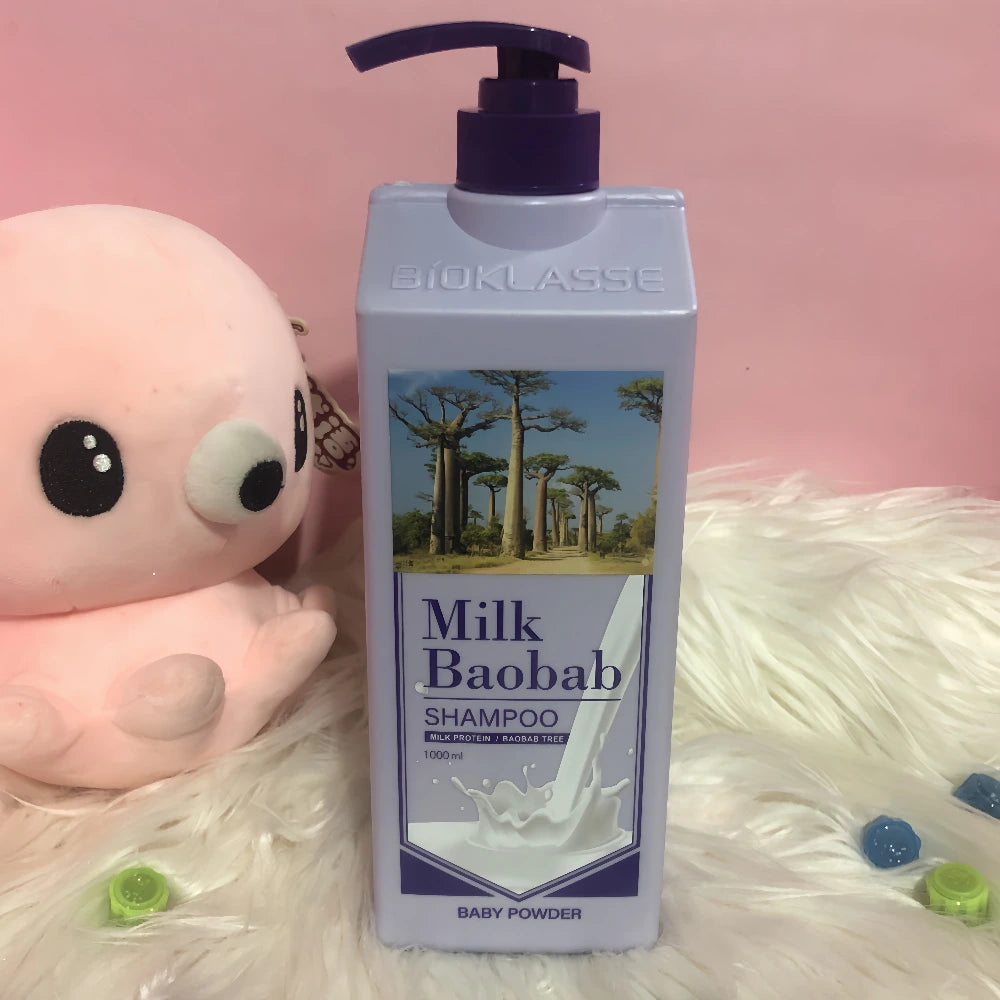 MILK BAOBAB Perfume Shampoo Baby Powder 500ml