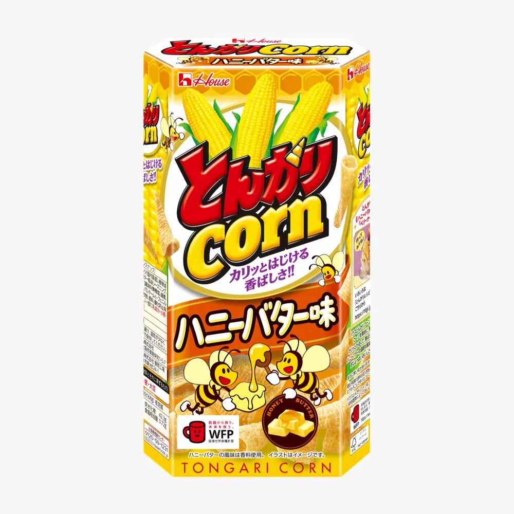 HOUSE Corn Horn Honey Butter Flavor 68g