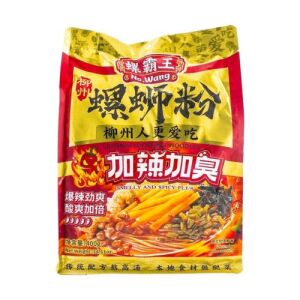 Nouilles de riz Luosi LUOBAWANG, parfumées et épicées, 400 g