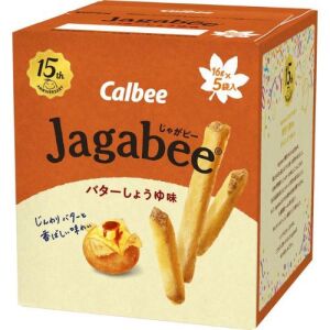 Calbee Jagabee Butter Soy Sauce Flavor Potato Crisps 113g