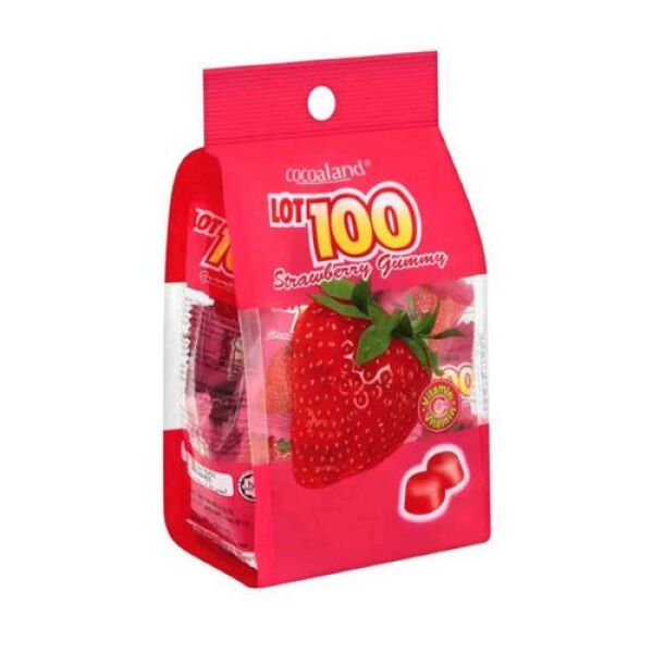 Cocoaland Lot 100 Strawberry Gummy 150g