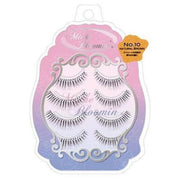 MICHE BLOOMIN False Eyelash NO 10 Natural Brown 4 Pairs