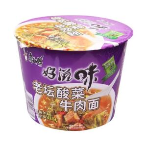KSF-HZW Pickle Beef Flavor Instant Noodle 109g