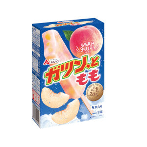 AKAGINYUGYO BRAND PEACH FLAVORED ICE BAR (58MLX5)