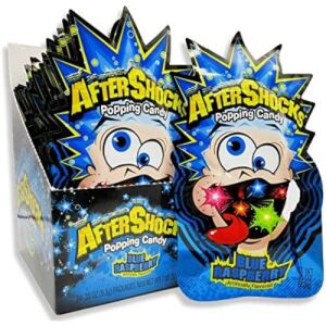 Aftershocks Blue Raspberry Popping Candy