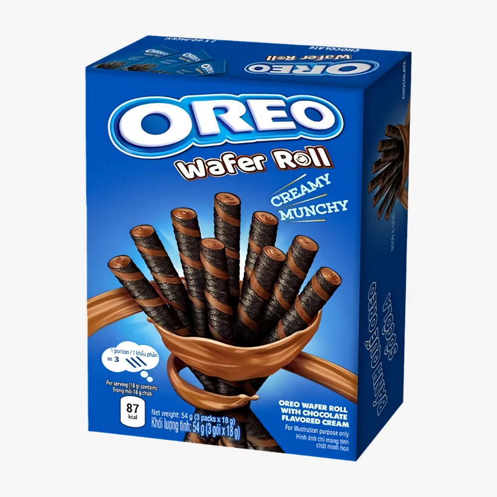 OREO Wafer Roll Chocolate Flavor 54g