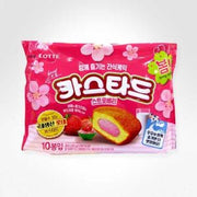 LOTTE Custard Cake Strawberry Flavor 220g