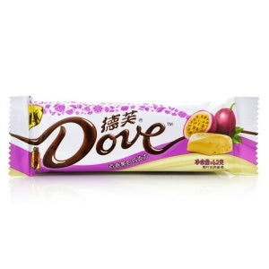 DOVE  White Chocolate (Passion fruit Flavor) 42g