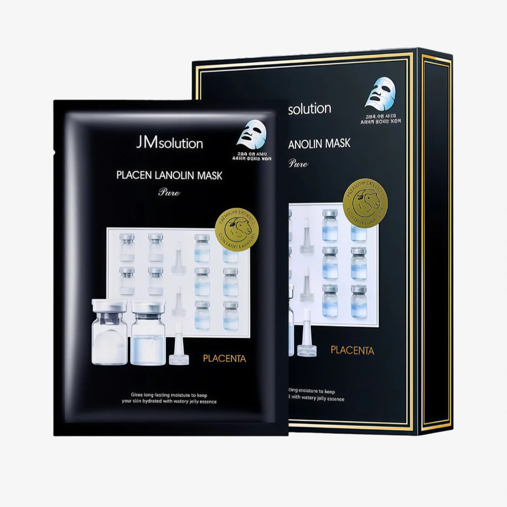 JM SOLUTION Placen Lanolin Mask 10pcs