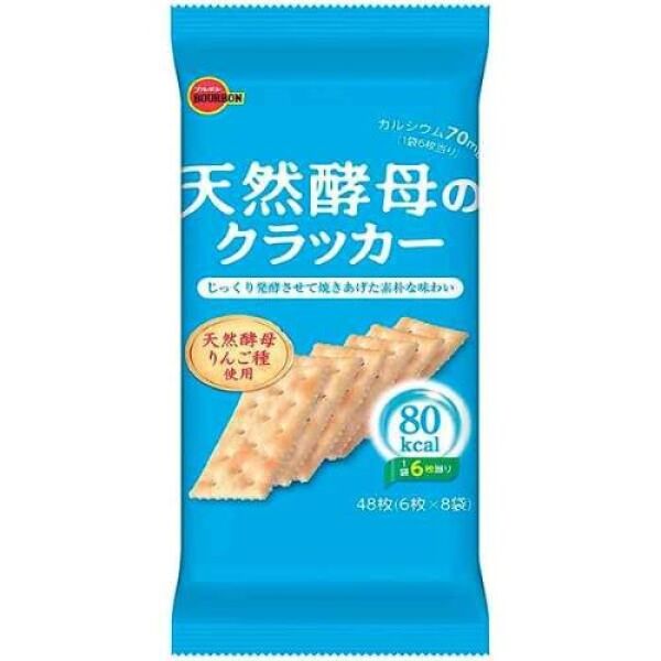 Bourbon Natural Yeast Cracker (48pcs) 147g
