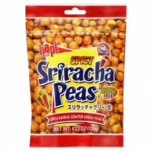 Pois chiches Hapi Sriracha, saveur épicée, 120 g