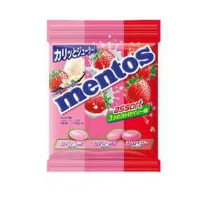MENTOS 3 Strawberry Chewy Candy84.6g