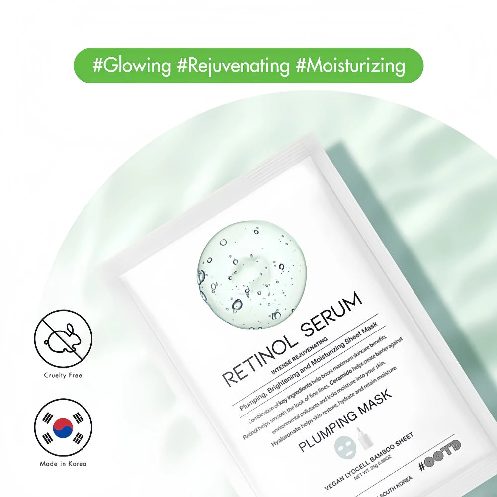 OOTD Retinol Serum Plumping Mask (10)