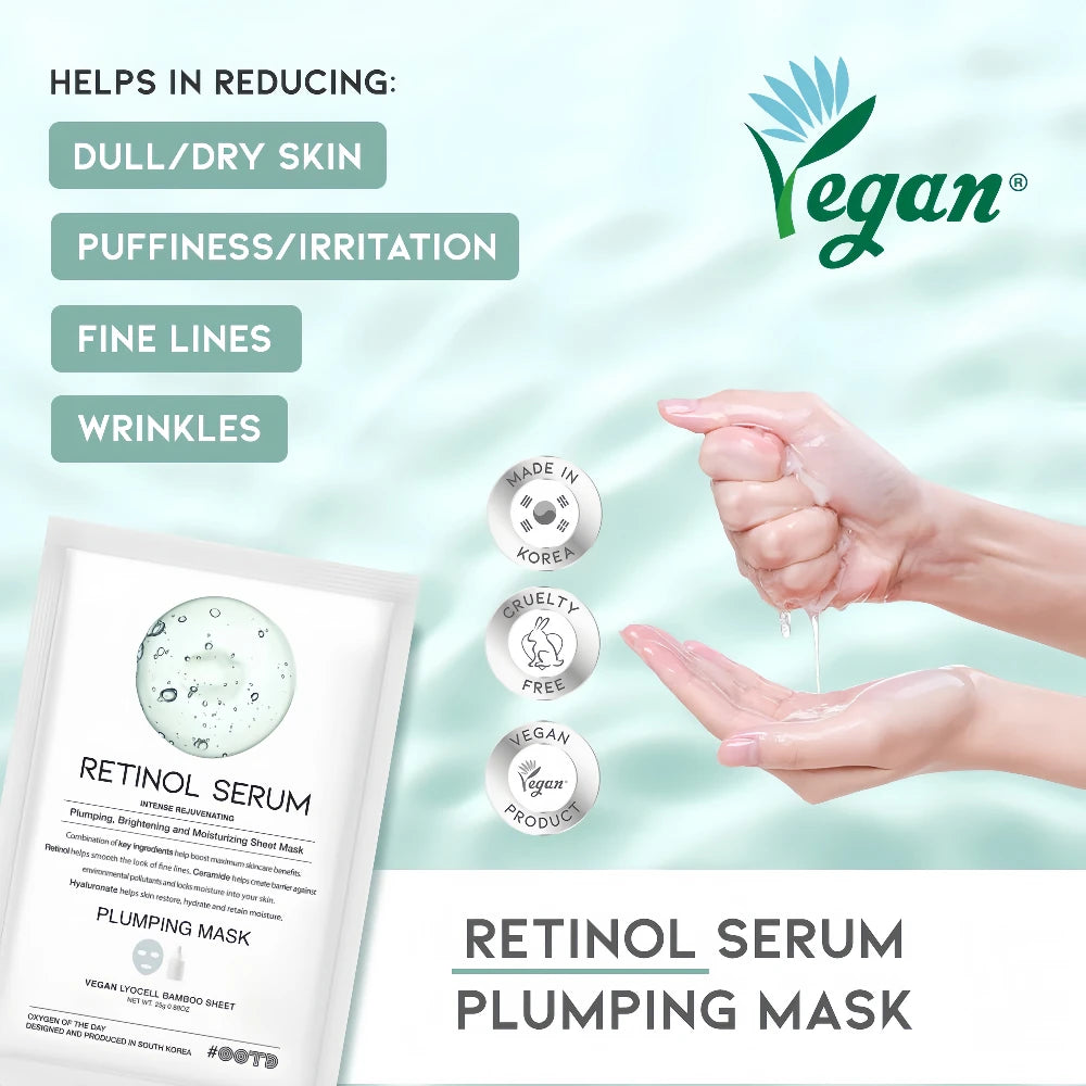 OOTD Retinol Serum Plumping Mask (10)