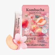 KKOKDAM Kombucha Peach and Cherry Blossom