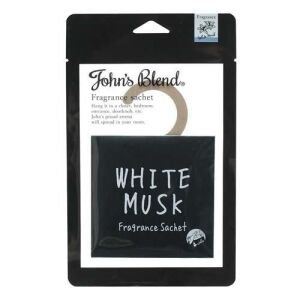 JOHNS BLEND Sachet de parfum pour placard Musc blanc