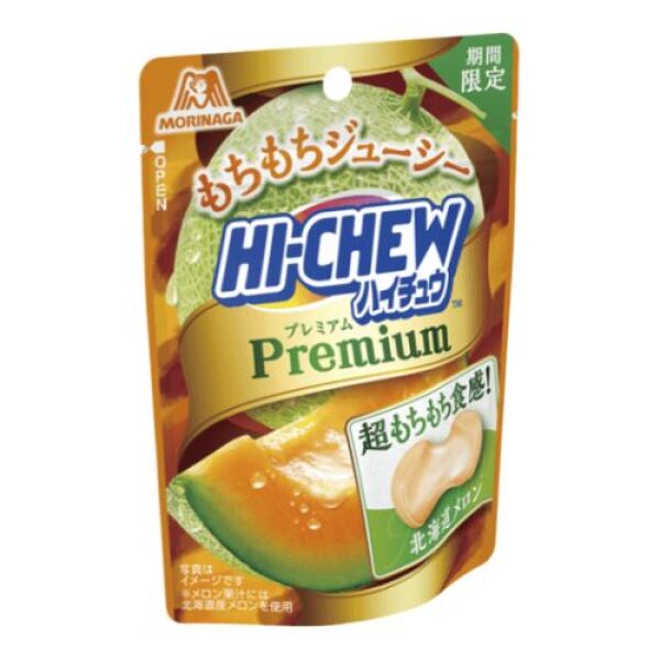 MORINAGA Hi Chew Premium Candy Melon Flavor 32g