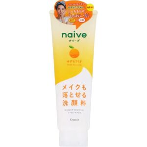 Kracie Naive Makeup Remover Facial Cleansing Foam Yuzu Ceramide 200g