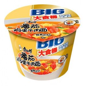 KSF Big Cup Noodles Tomato Egg with beef flavor 163g