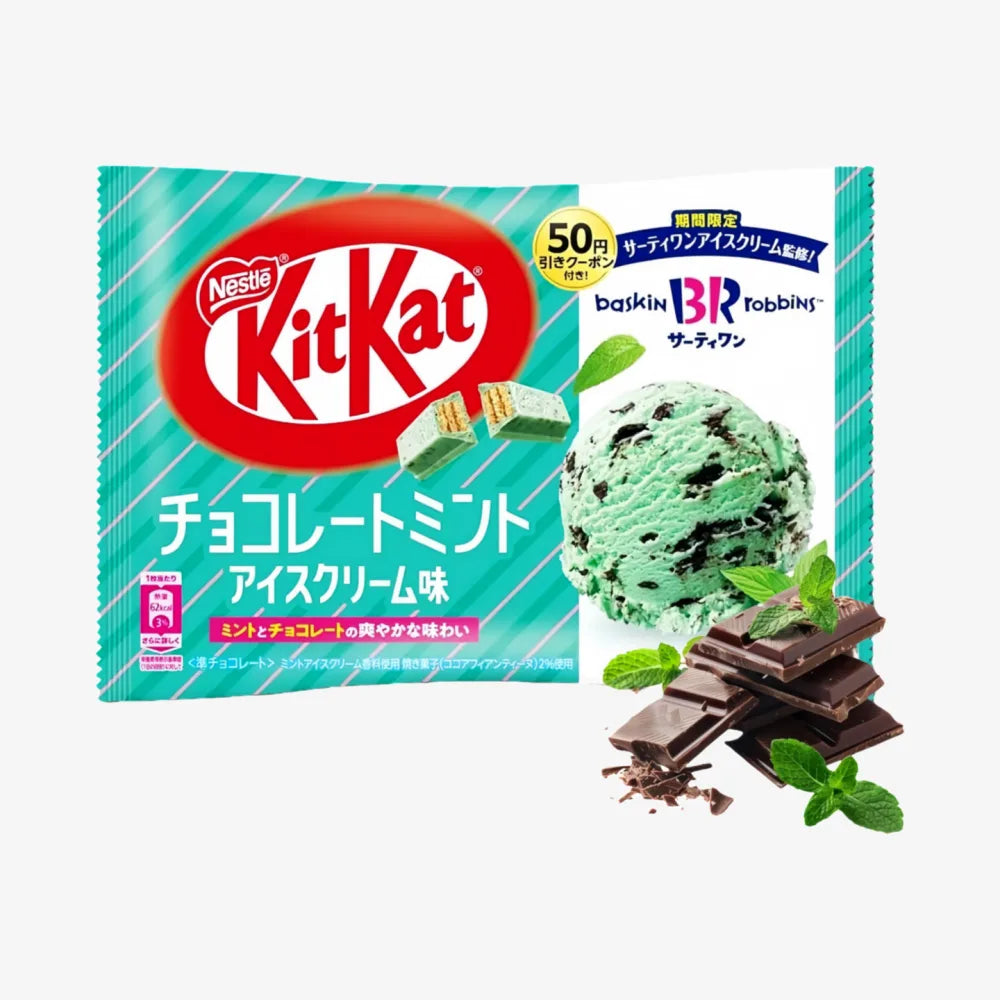 NESTLE Kitkat Chocolate Mint Ice Cream Flavor