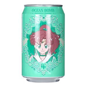 Ocean Bomb Sailor Moon Sparkling Water (Cucumber Flavor) 330ml
