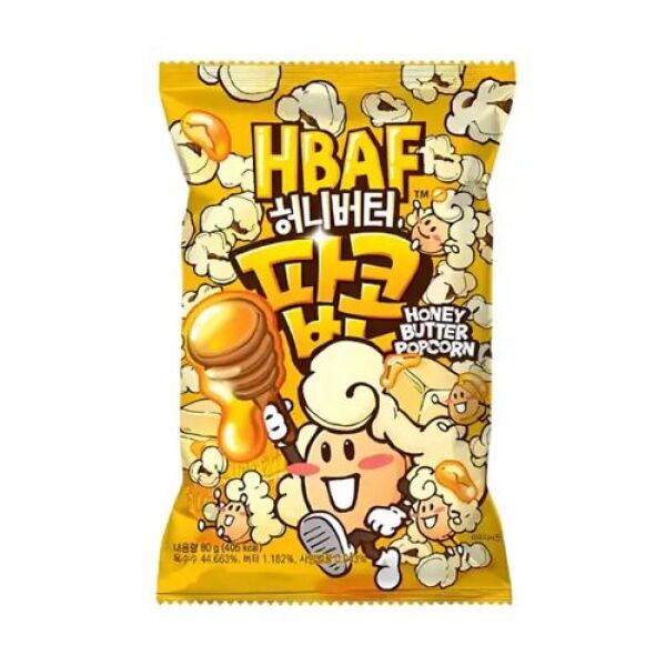 HBAF Popcorn Honey Butter 80g