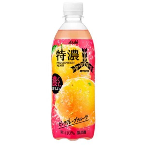 ASAHI Mitsuya Pink Grapefruit Squash Juice 500ml