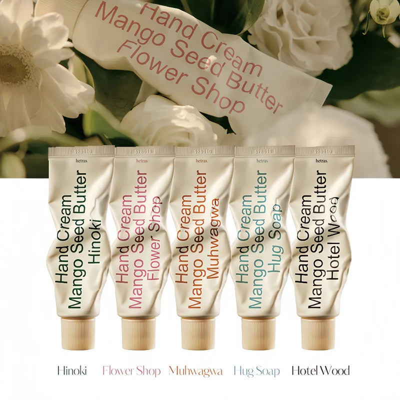 HETRAS Perfumed Mango Seed Butter Hand Cream Hinoki 50ml