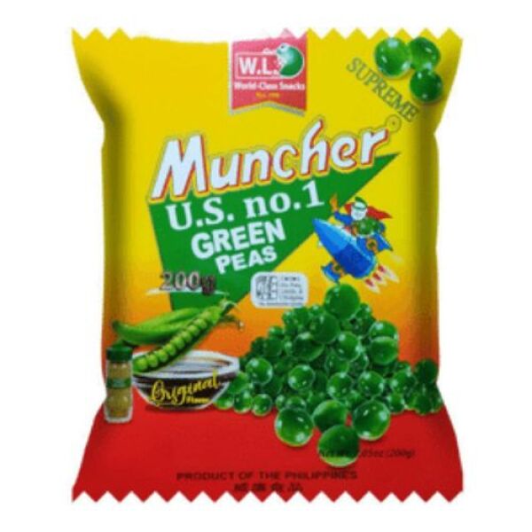 WL Muncher Green Peas 200g