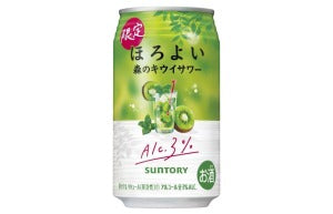 SUNTORY Kiwi Flavor Drink (3% Alc.) 350ml