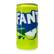 Fanta Soda Drink (Green Apple Flavor) (Iraq) 185ml