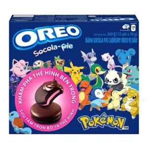 Oreo Socola-pie Strawberry Marshmallow Flavor 12x30g